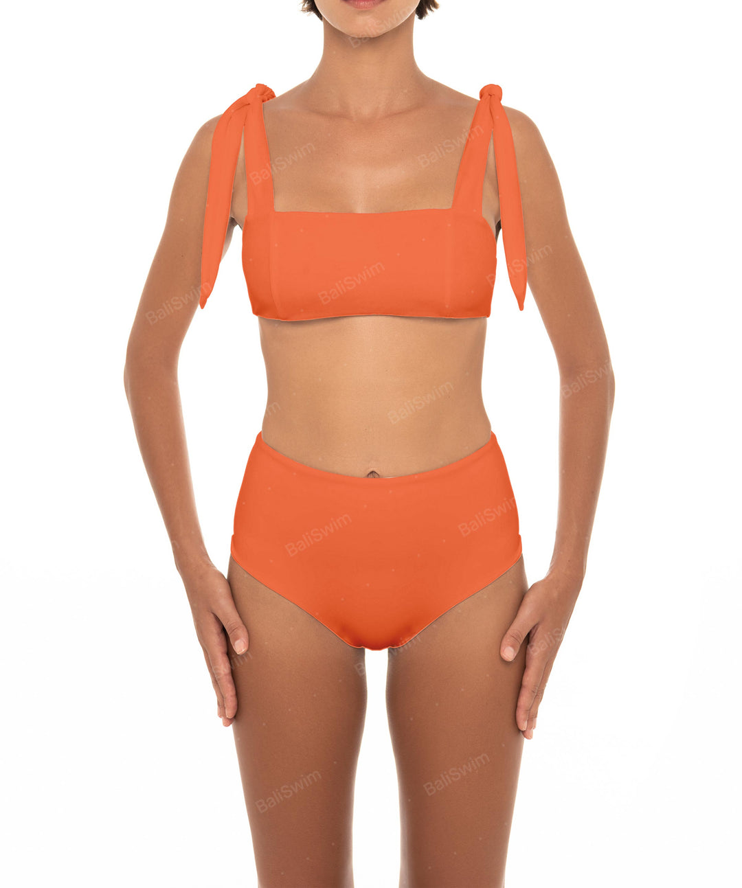 BSWS-T26 Tie Shoulder Bikini Top