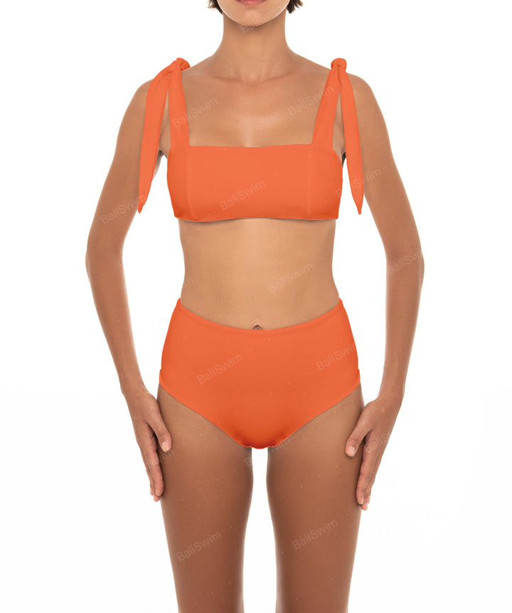 BSWS-T26 Tie Shoulder Bikini Top