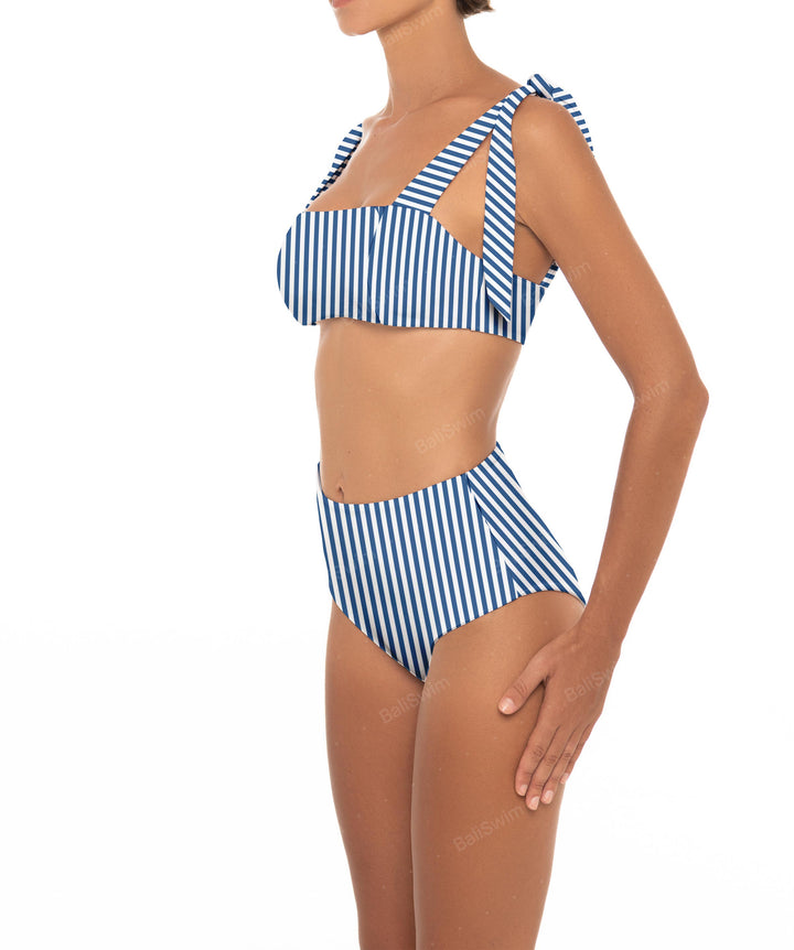 BSWS-T26 Tie Shoulder Bikini Top