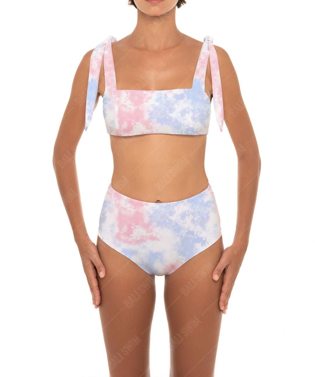 BSWS-T26 Tie Shoulder Bikini Top