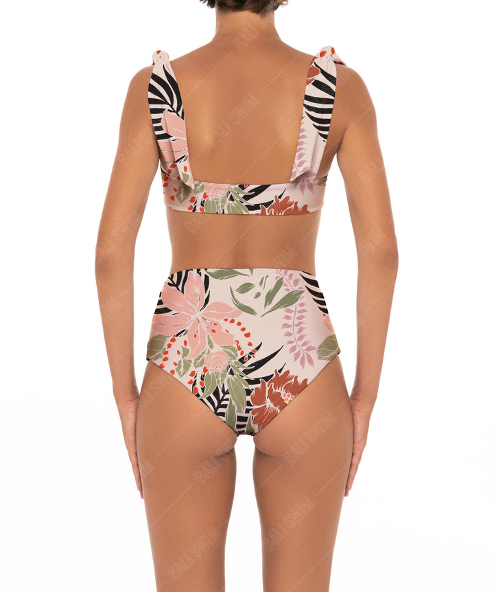 BSWS-T26 Tie Shoulder Bikini Top