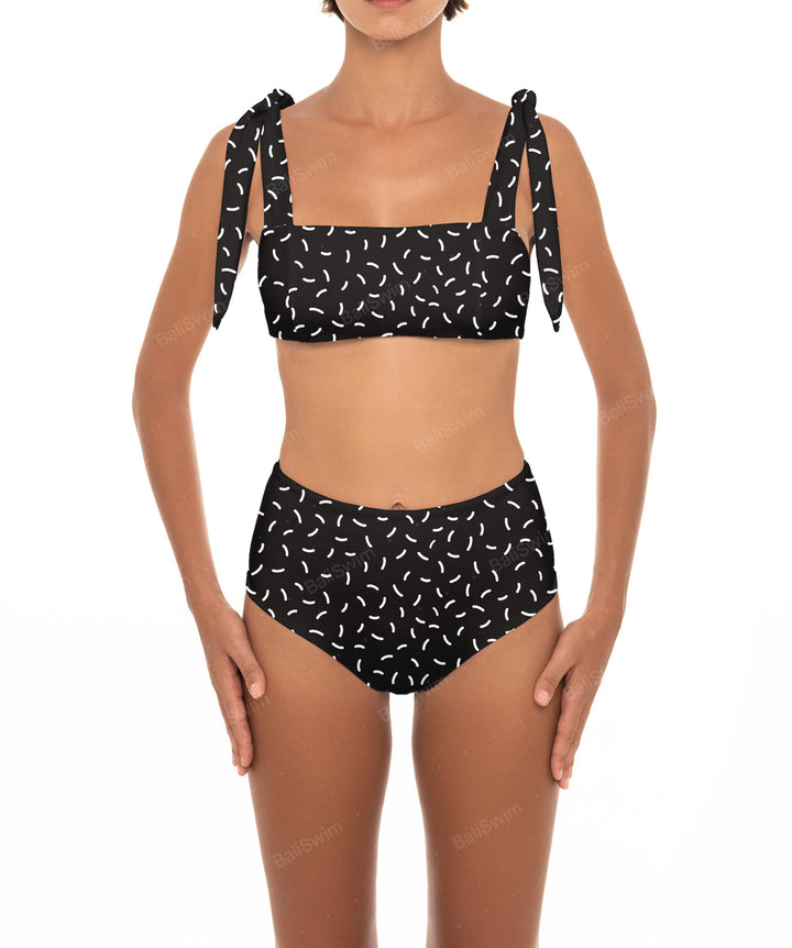 BSWS-T26 Tie Shoulder Bikini Top