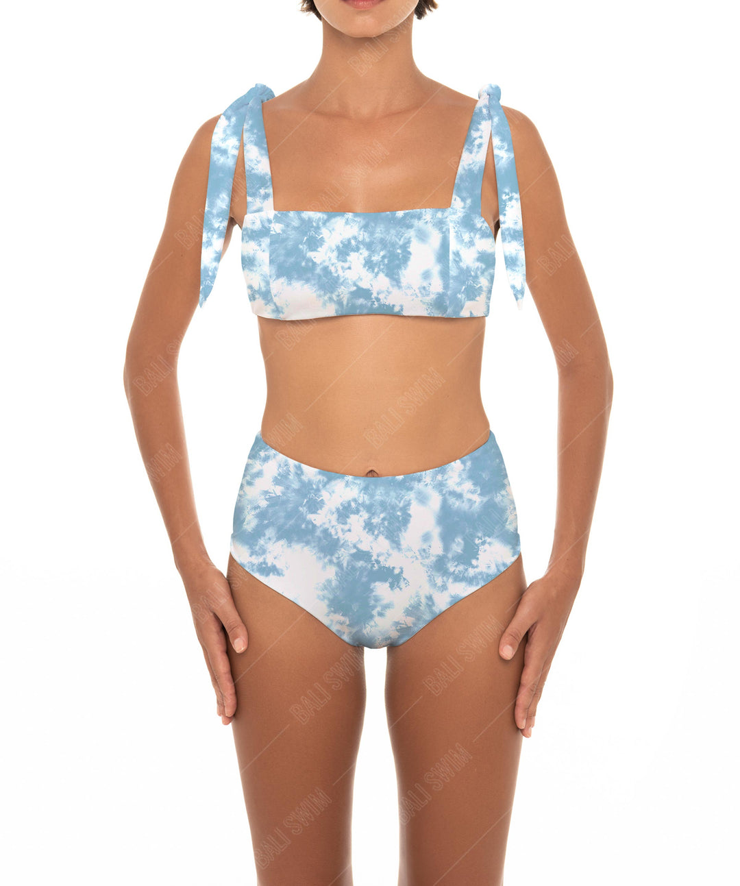 BSWS-T26 Tie Shoulder Bikini Top