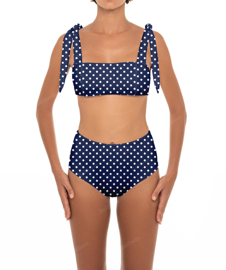 BSWS-T26 Tie Shoulder Bikini Top