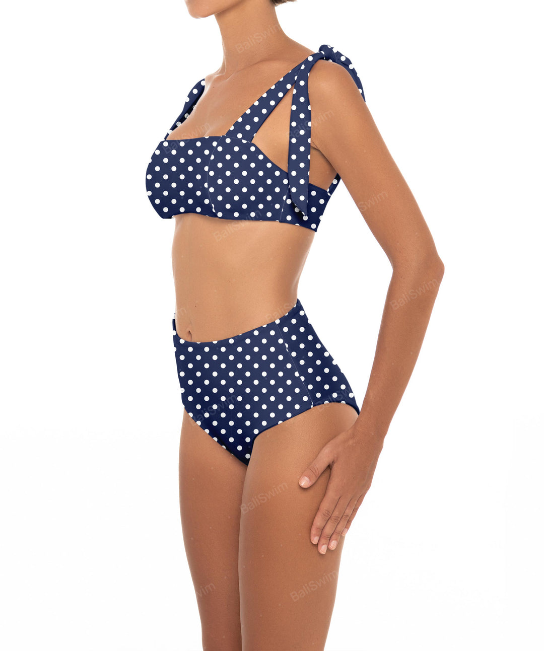 BSWS-T26 Tie Shoulder Bikini Top