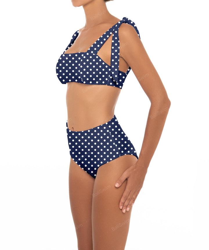 BSWS-T26 Tie Shoulder Bikini Top