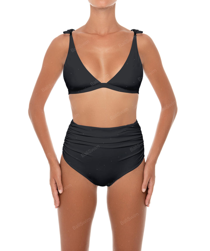 BSWS-T31 Tie Shoulder Bikini Top