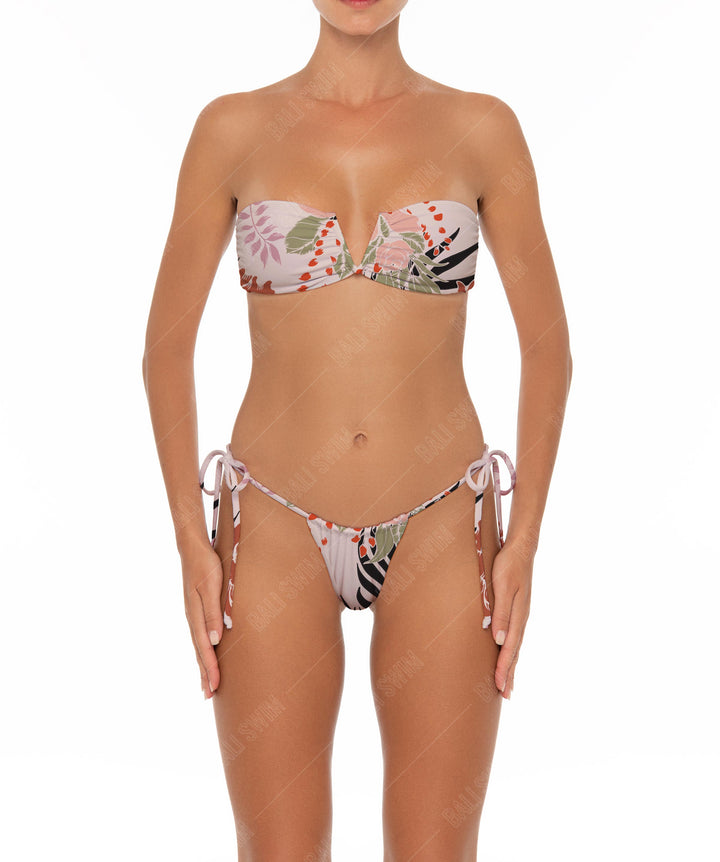 BSWS-T34 V-Wire Bandeau Bikini Top