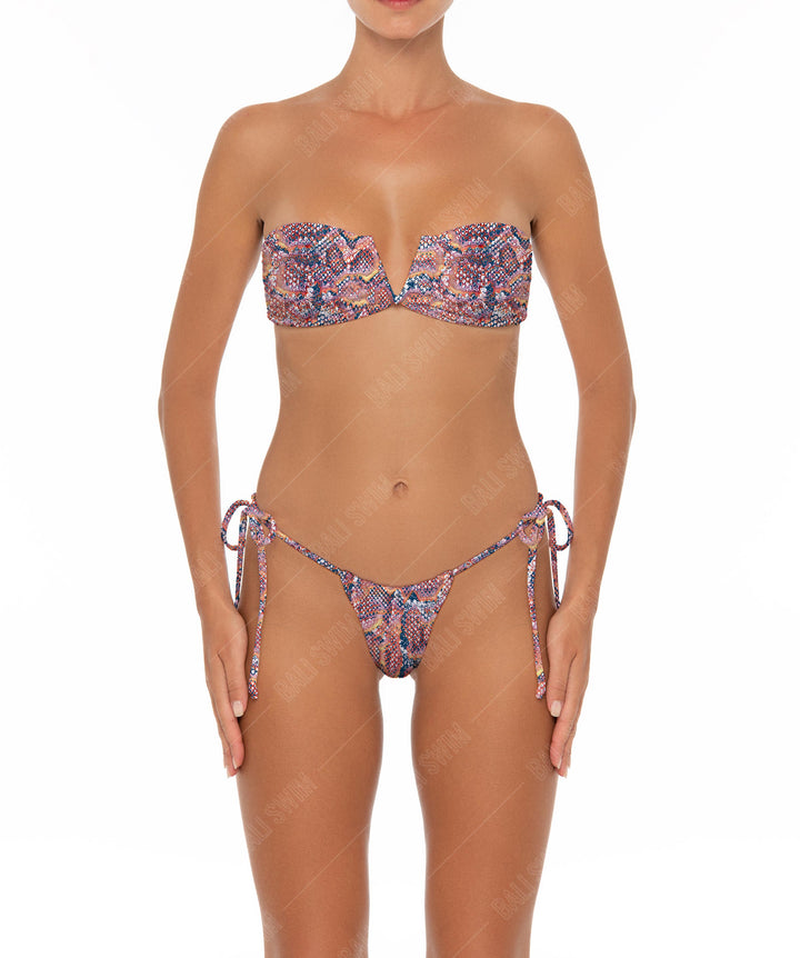 BSWS-T34 V-Wire Bandeau Bikini Top