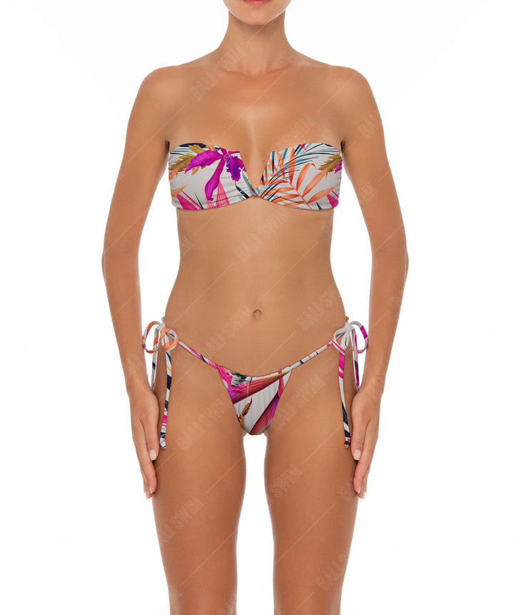 BSWS-T34 V-Wire Bandeau Bikini Top