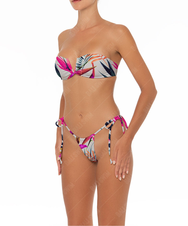 BSWS-T34 V-Wire Bandeau Bikini Top