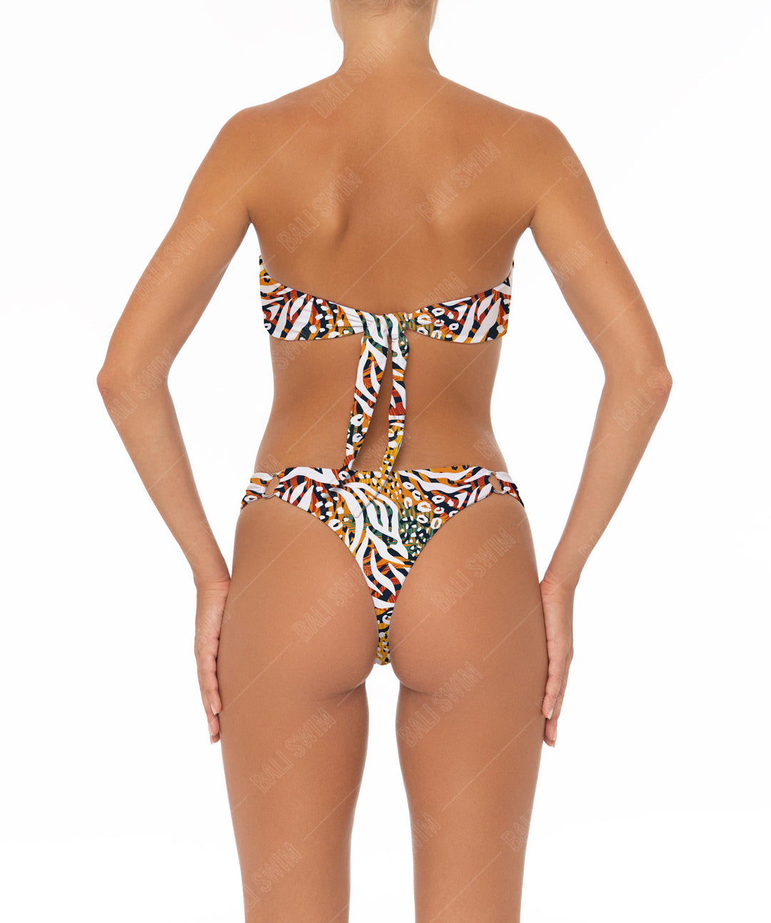 BSWS-T35 O-Ring Bandeau Bikini Top