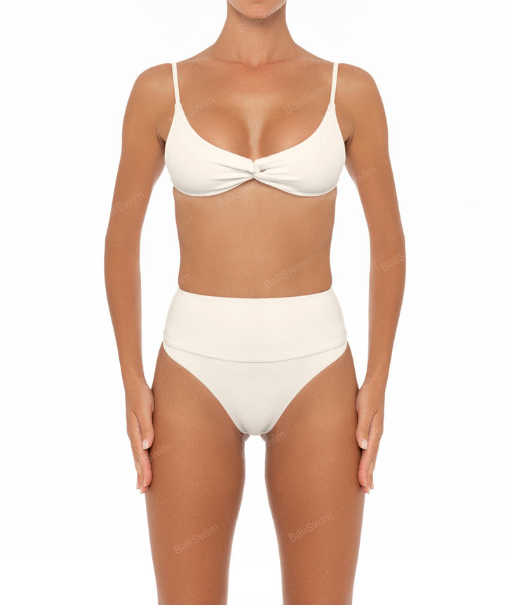 BSWS-T37 Chain Knotted Bikini Top