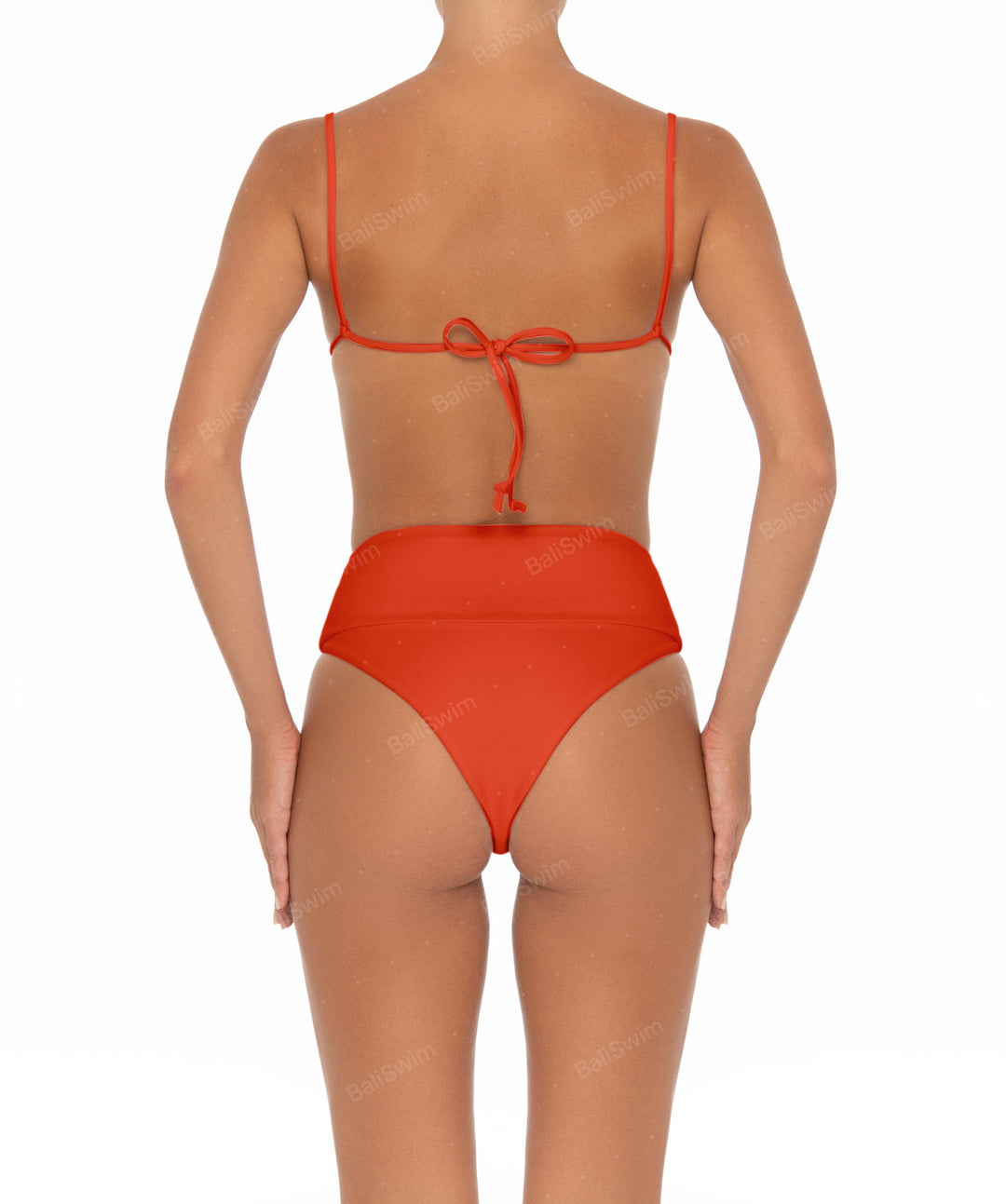 BSWS-B37 High Rise Bikini Bottom