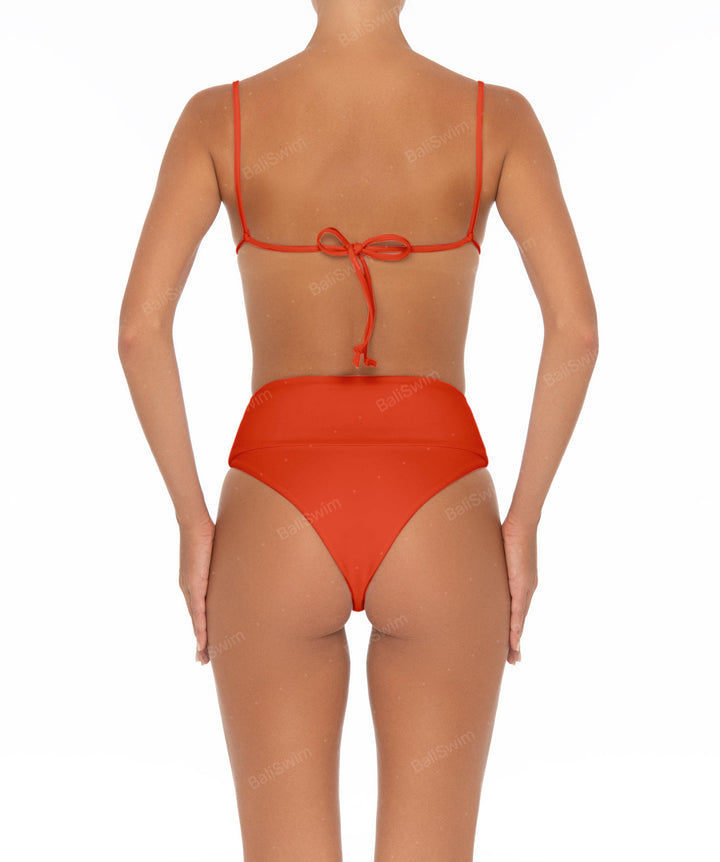BSWS-B37 High Rise Bikini Bottom