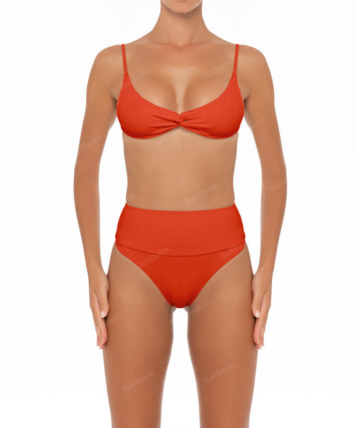BSWS-B37 High Rise Bikini Bottom