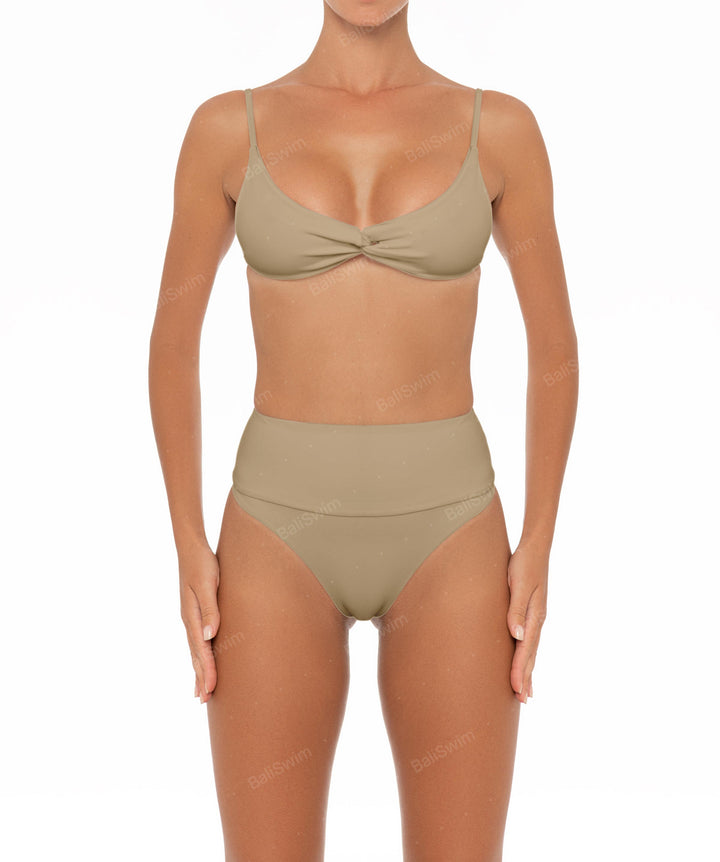 BSWS-T37 Chain Knotted Bikini Top