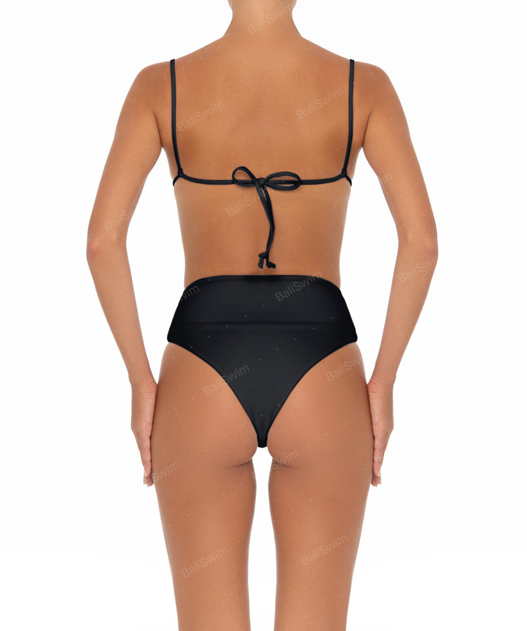 BSWS-B37 High Rise Bikini Bottom
