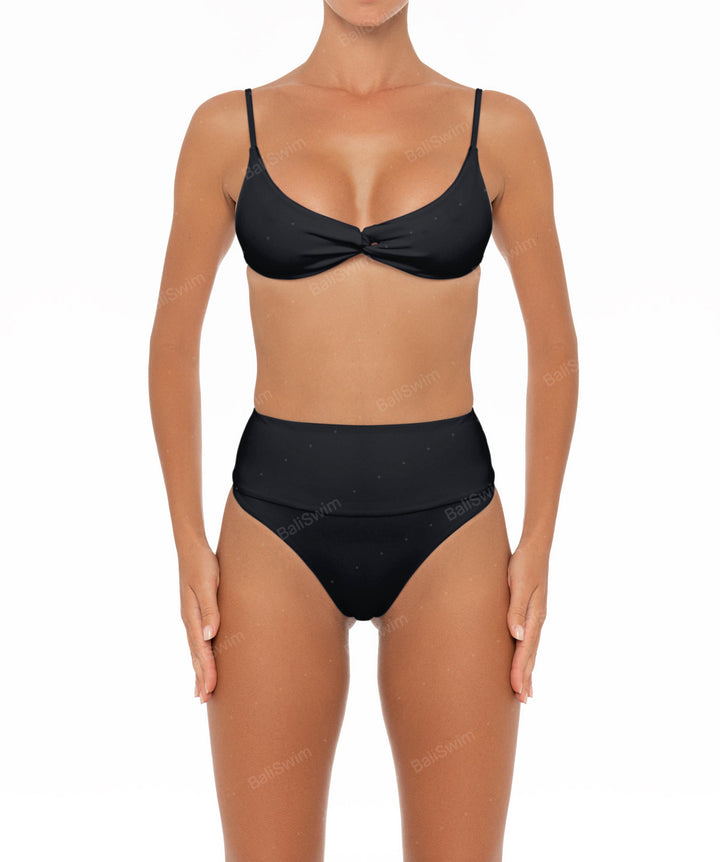 BSWS-T37 Chain Knotted Bikini Top