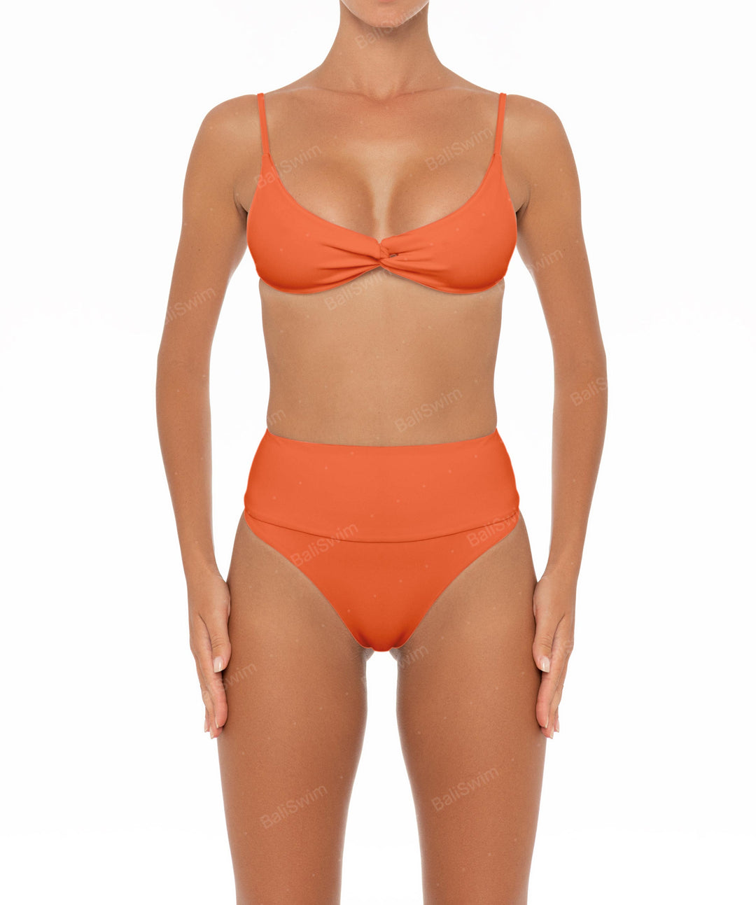 BSWS-T37 Chain Knotted Bikini Top