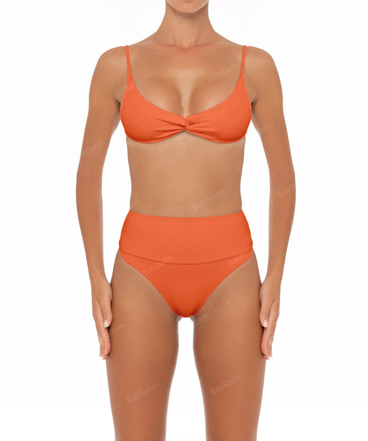 BSWS-T37 Chain Knotted Bikini Top