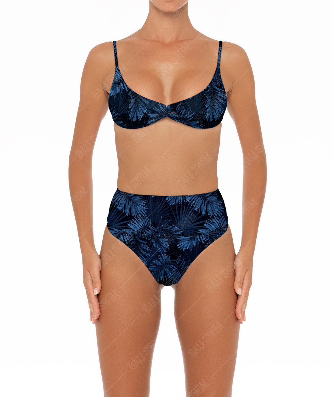 BSWS-B37 High Rise Bikini Bottom