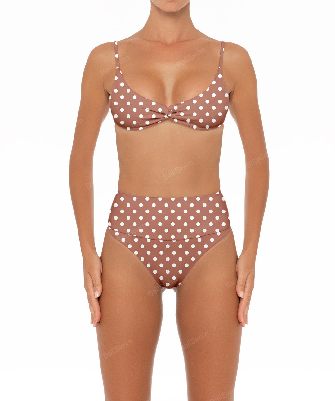 BSWS-B37 High Rise Bikini Bottom