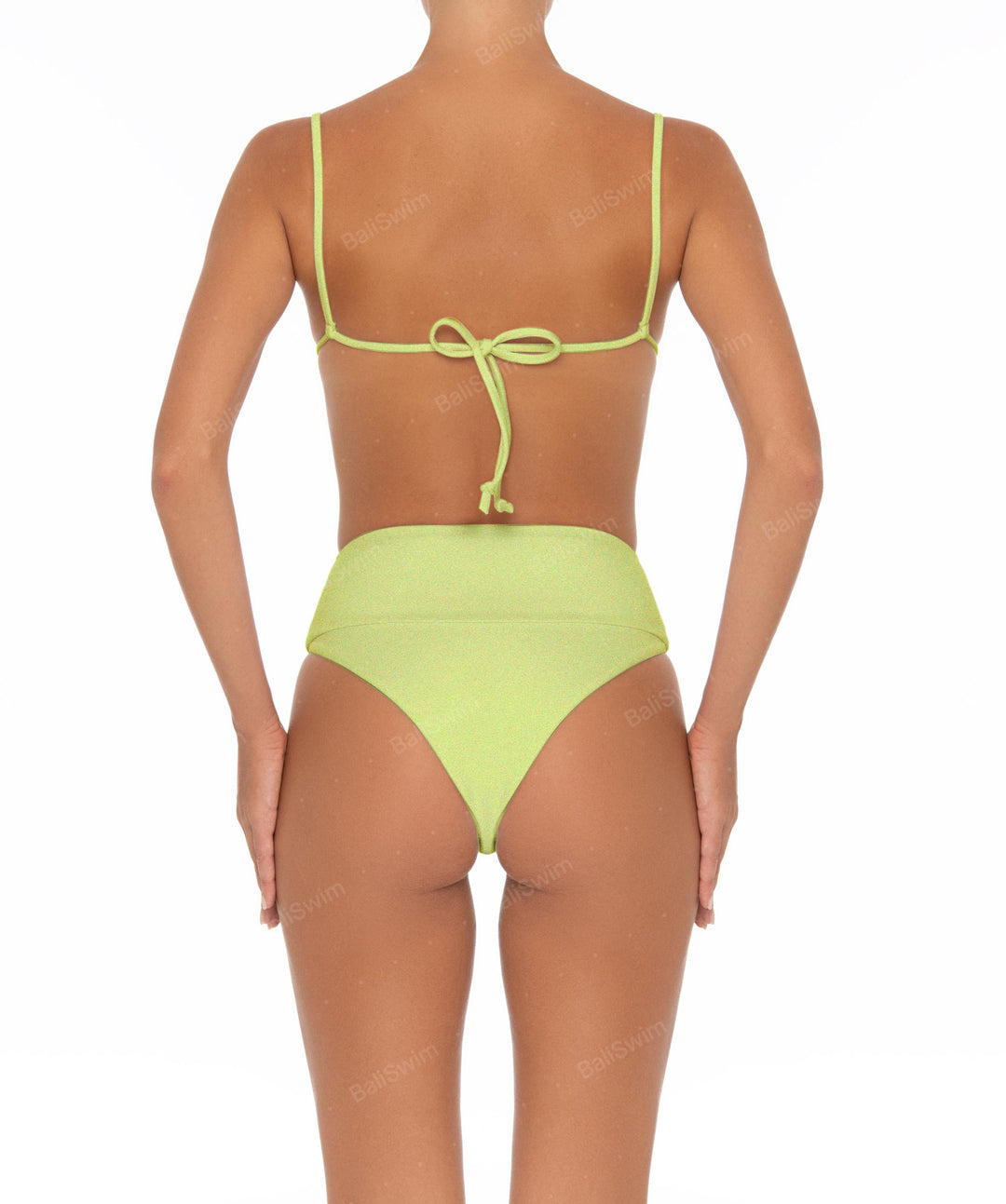 BSWS-B37 High Rise Bikini Bottom