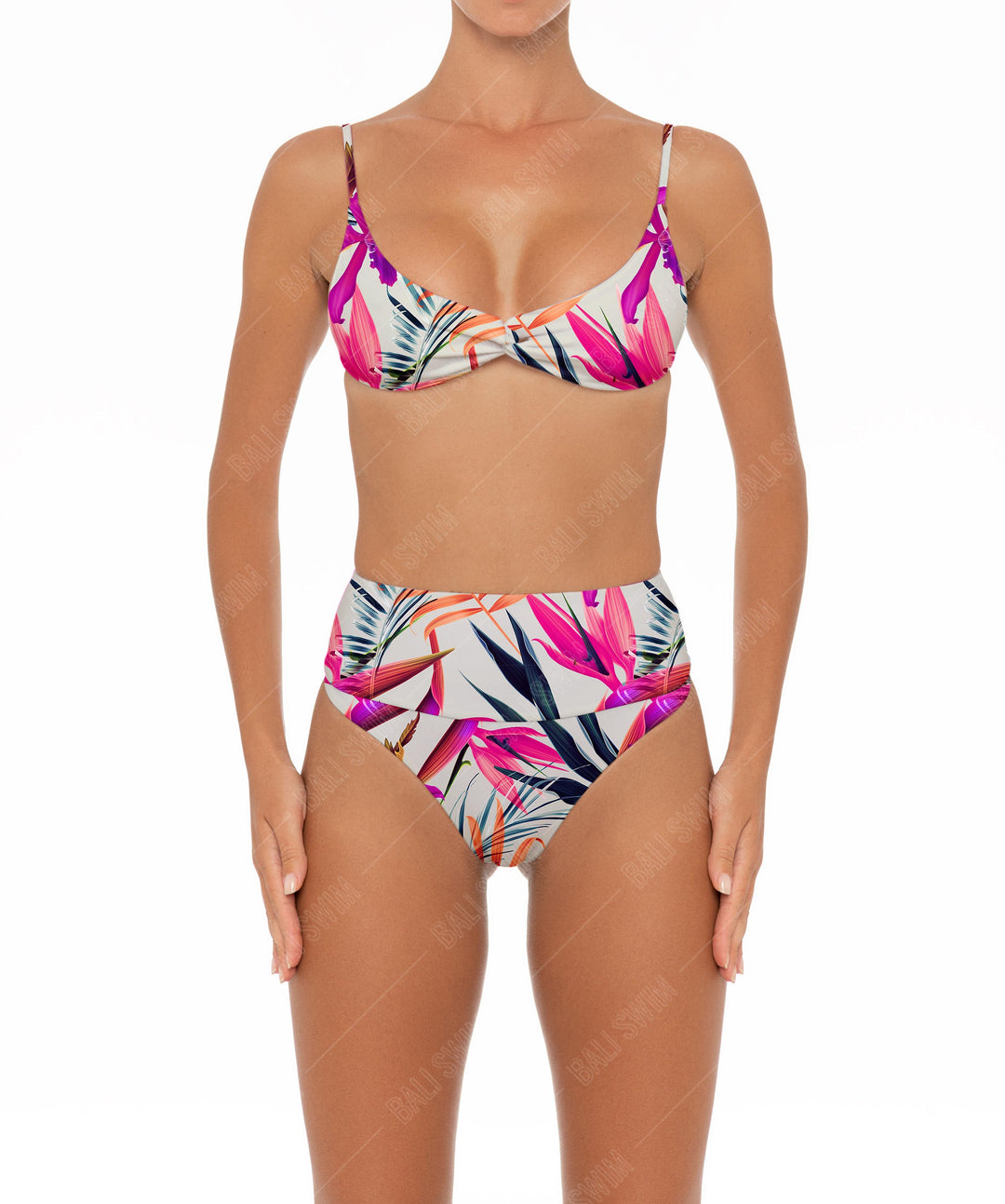 BSWS-B37 High Rise Bikini Bottom