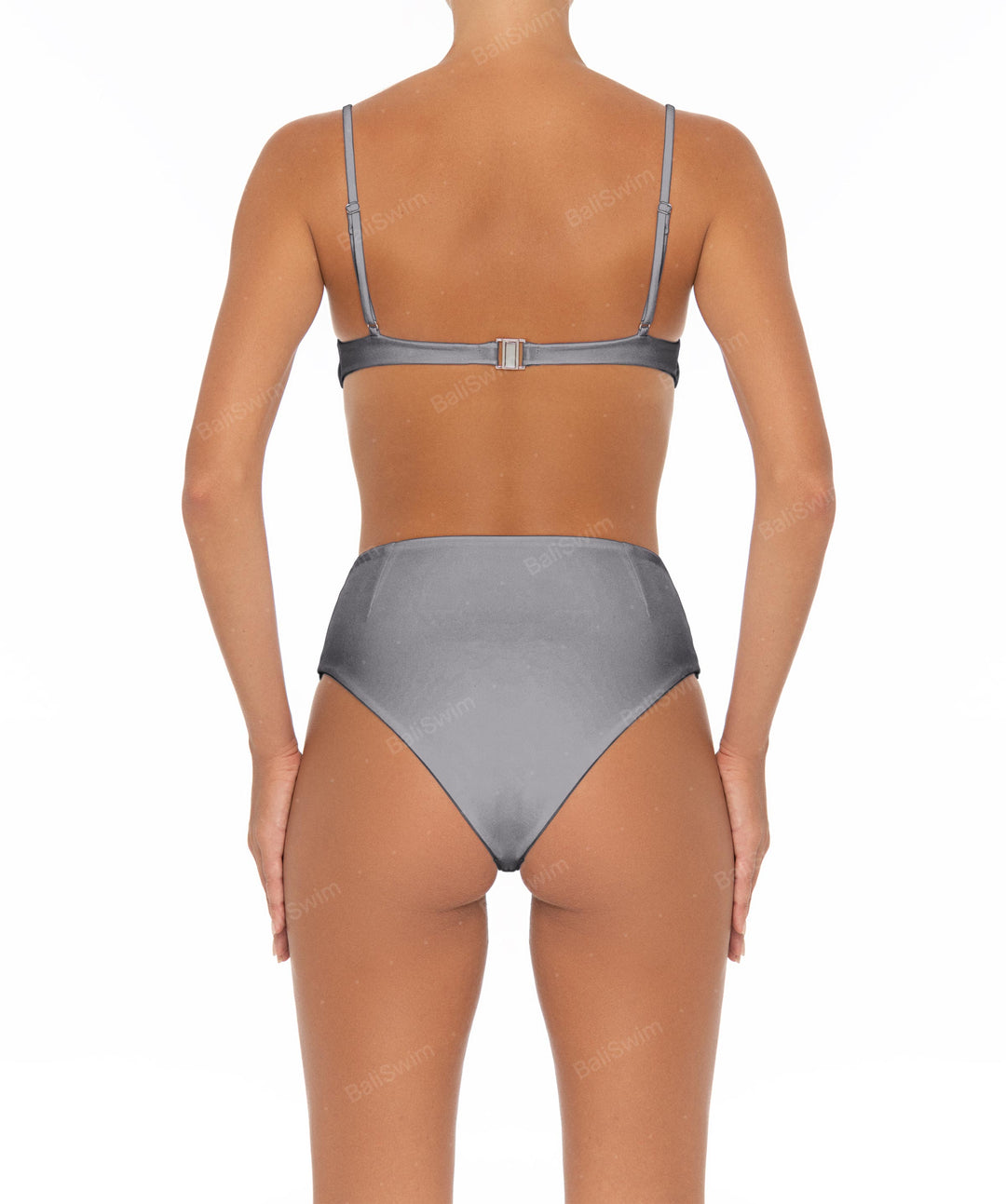 BSWS-B40 Darted High Rise Bikini Bottom
