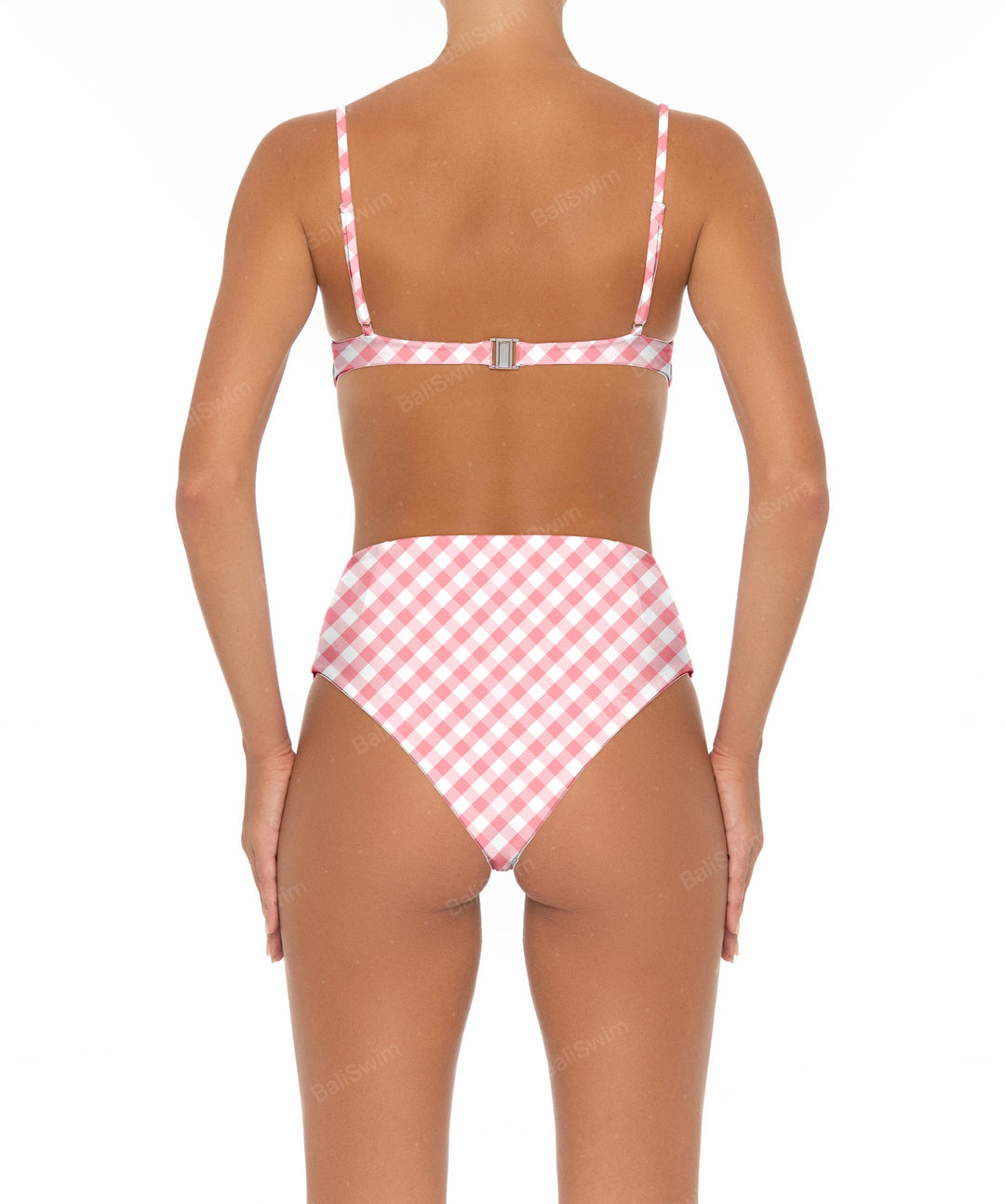 BSWS-B40 Darted High Rise Bikini Bottom