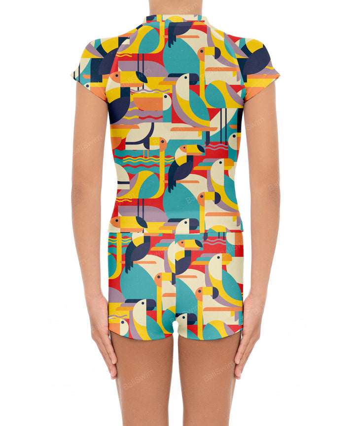 BSGS-RB01 Girl's Rash Guard Bottom