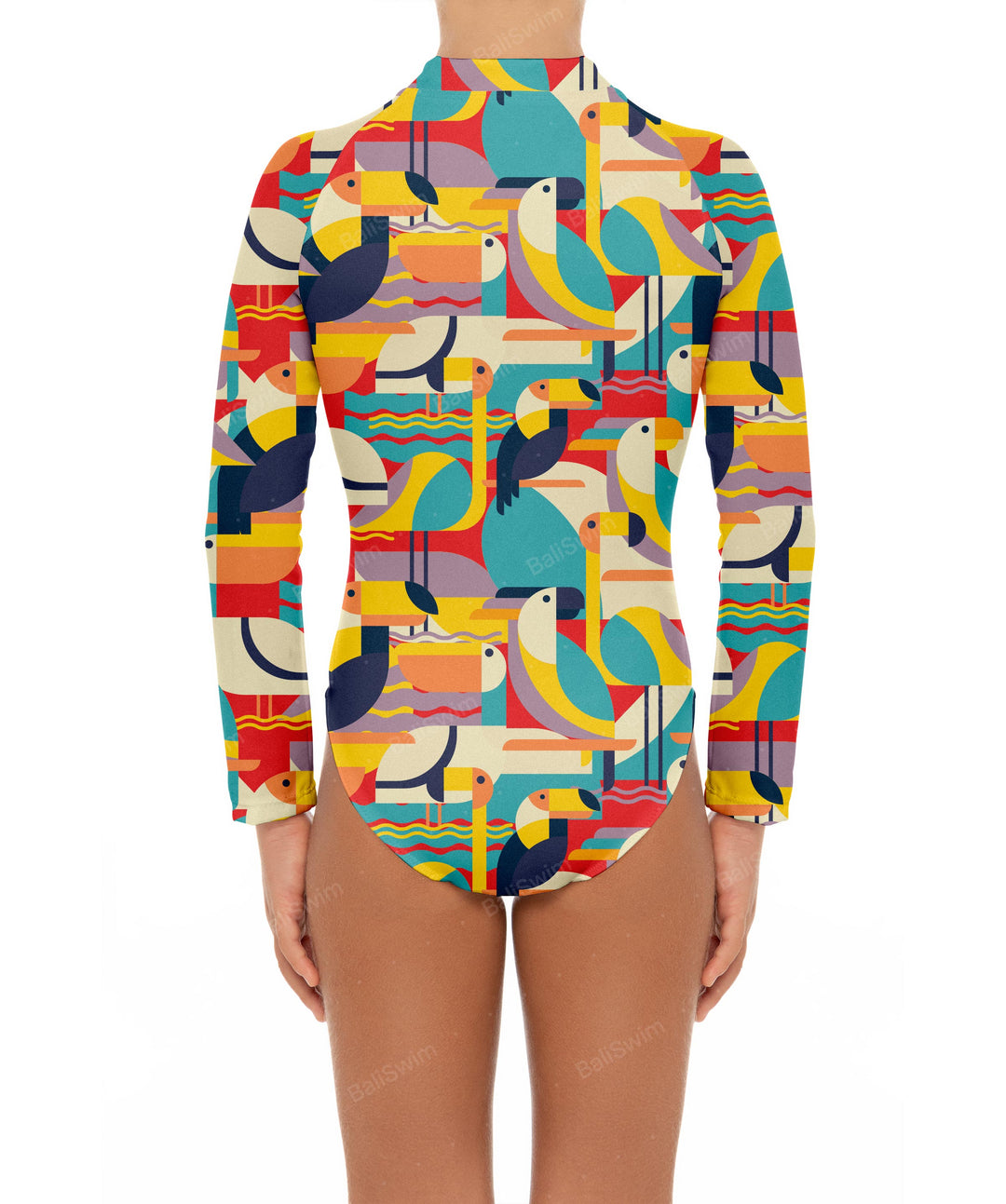 BSGS-RS02 Girl's Rash Guard One Piece