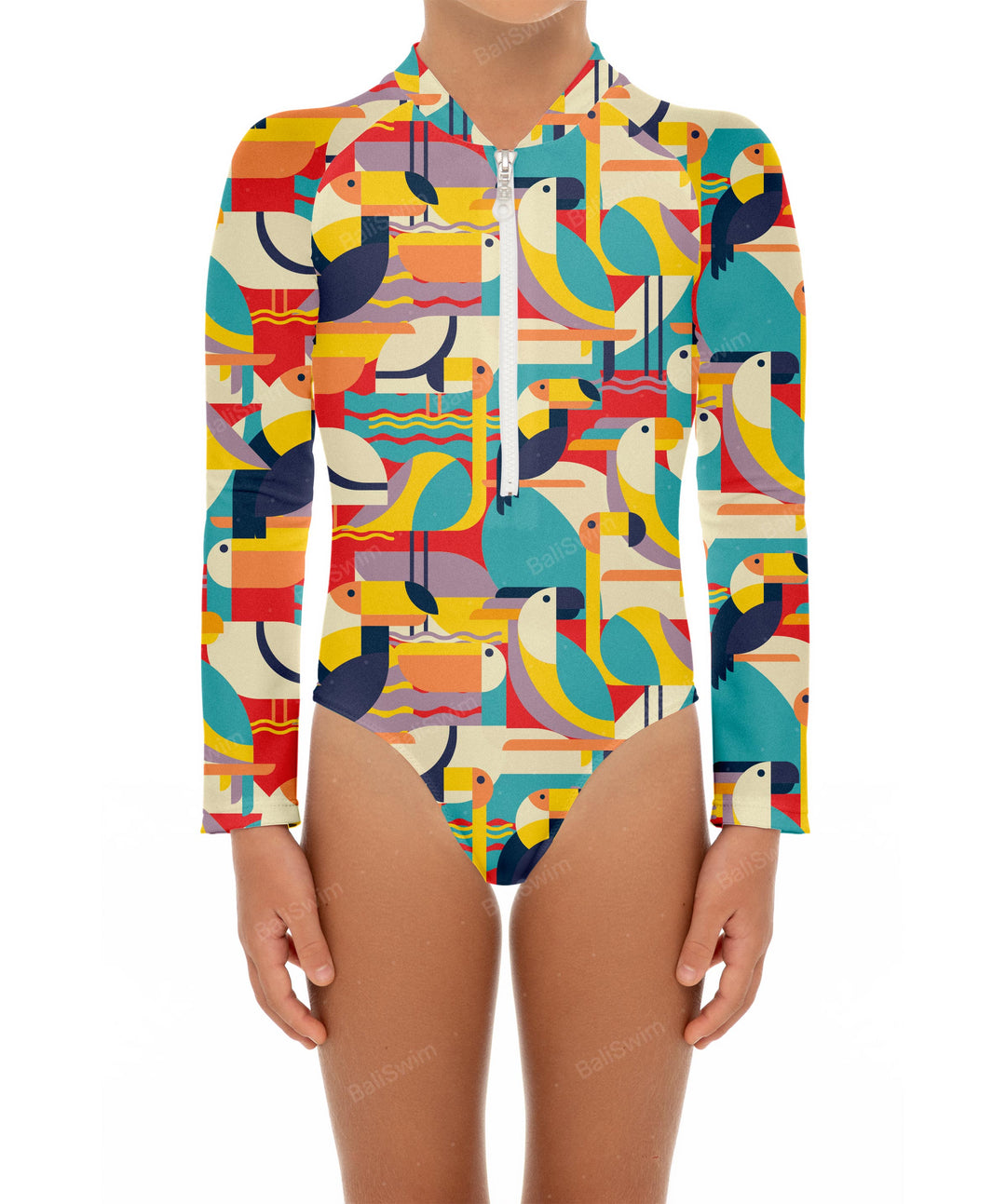 BSGS-RS02 Girl's Rash Guard One Piece