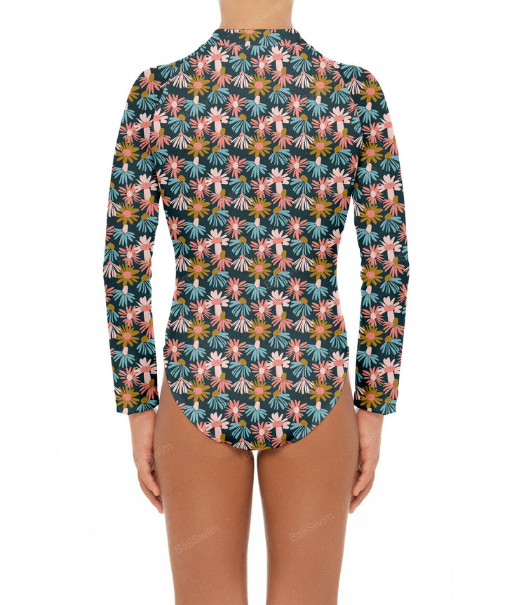 BSGS-RS02 Girl's Rash Guard One Piece