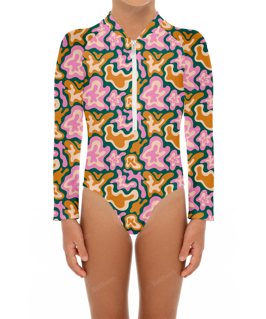 BSGS-RS02 Girl's Rash Guard One Piece