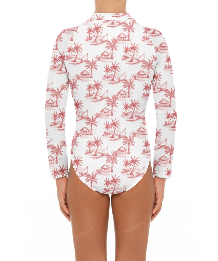 BSGS-RS02 Girl's Rash Guard One Piece