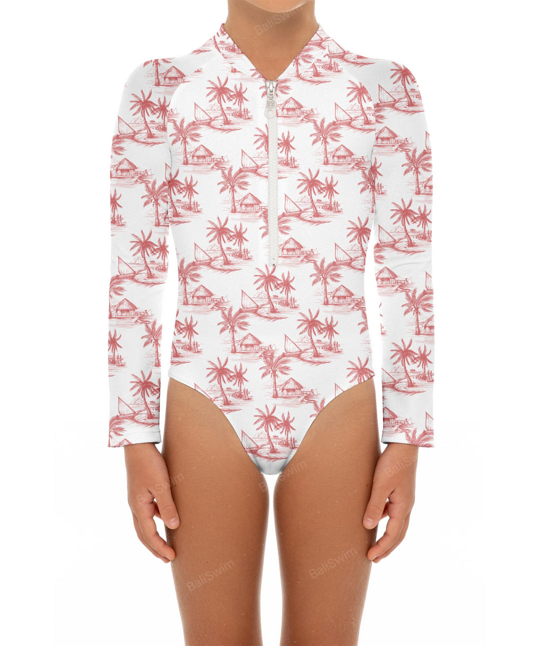 BSGS-RS02 Girl's Rash Guard One Piece