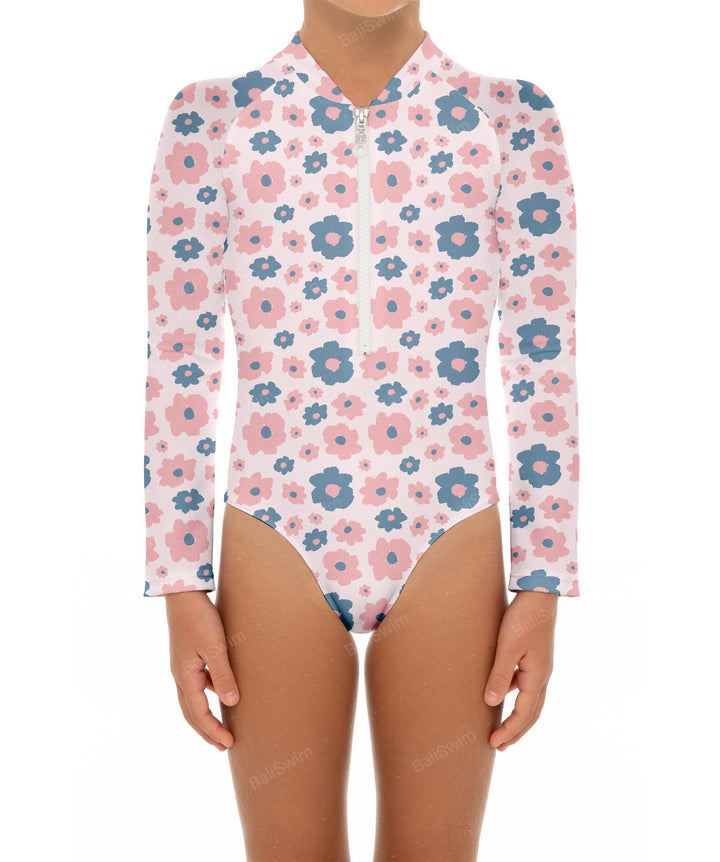 BSGS-RS02 Girl's Rash Guard One Piece