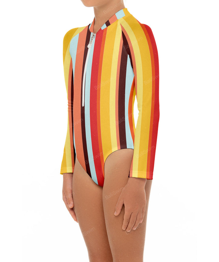 BSGS-RS02 Girl's Rash Guard One Piece