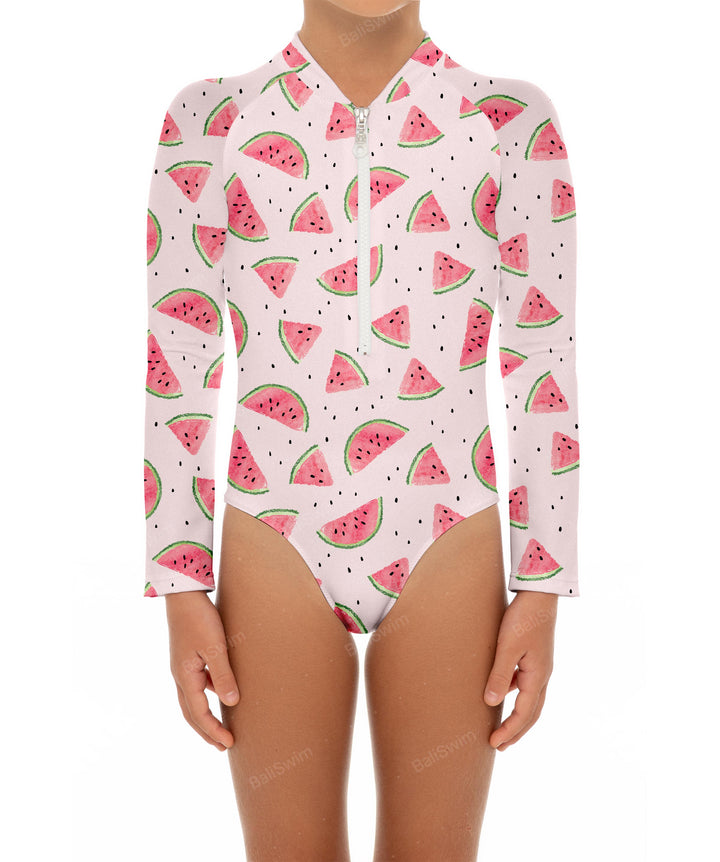 BSGS-RS02 Girl's Rash Guard One Piece