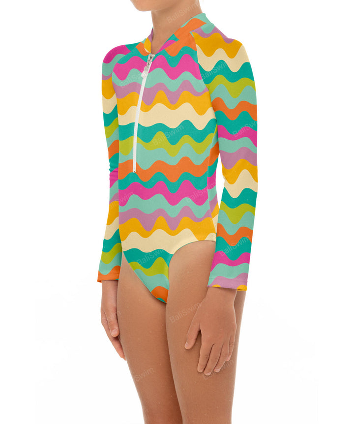 BSGS-RS02 Girl's Rash Guard One Piece