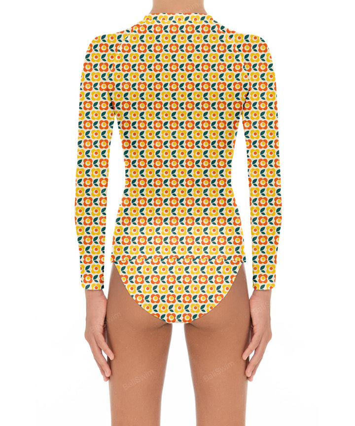 BSGS-RT03 Girl's Rash Guard Top