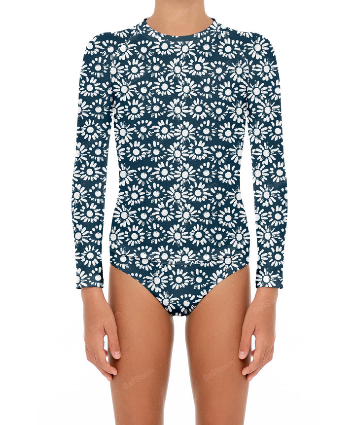 BSGS-RT03 Girl's Rash Guard Top