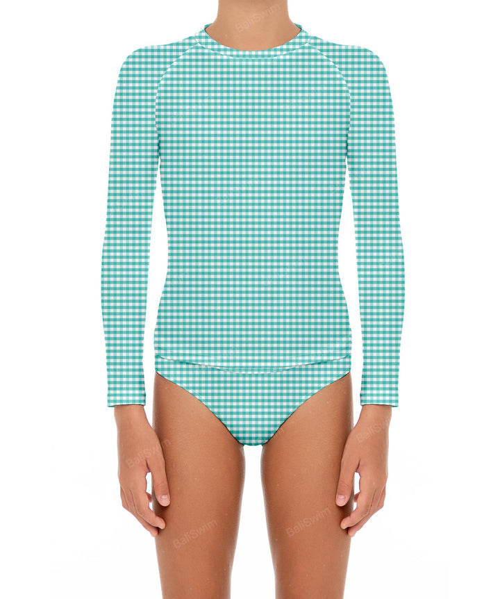 BSGS-RT03 Girl's Rash Guard Top