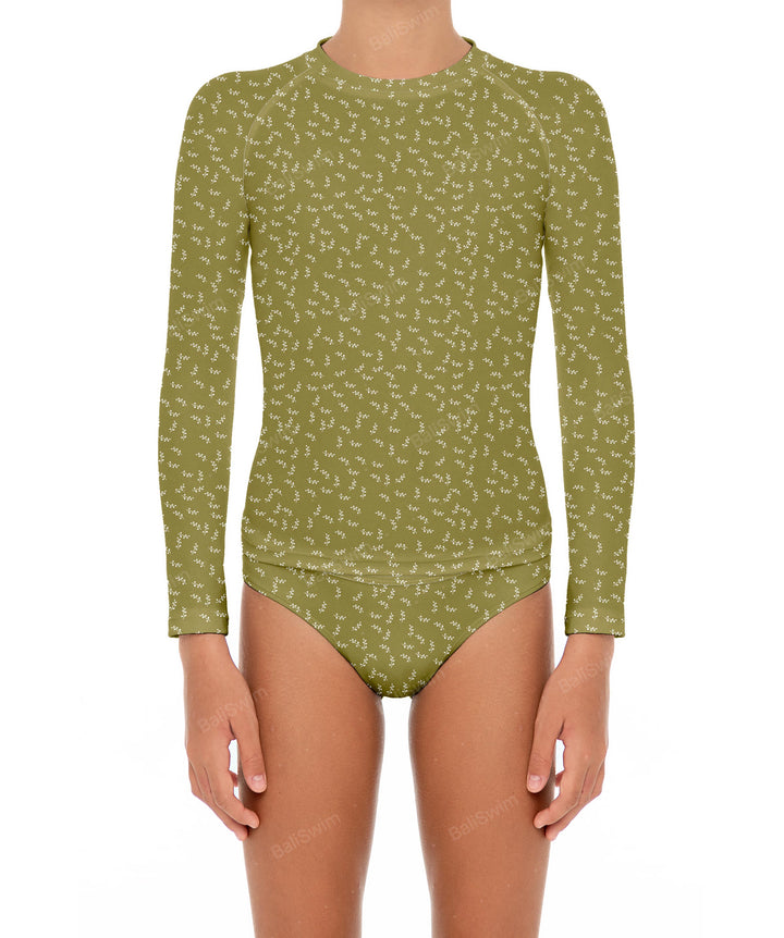 BSGS-RT03 Girl's Rash Guard Top