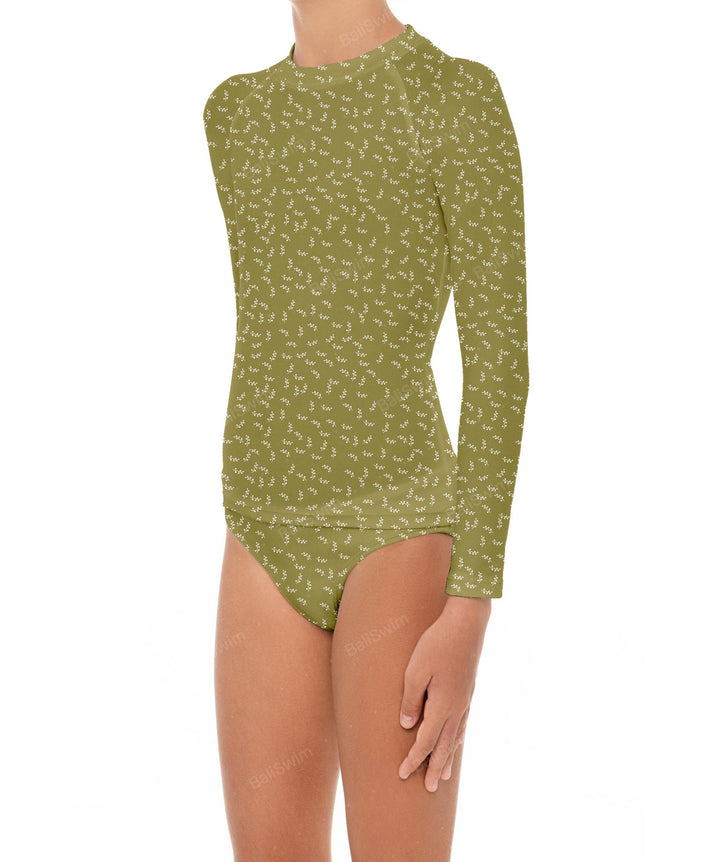 BSGS-RT03 Girl's Rash Guard Top