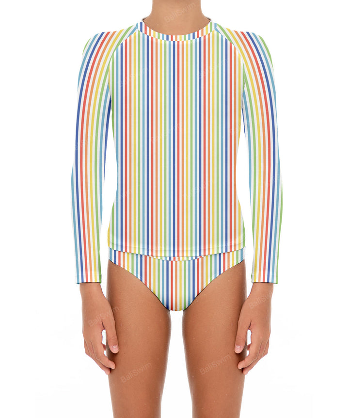 BSGS-RT03 Girl's Rash Guard Top