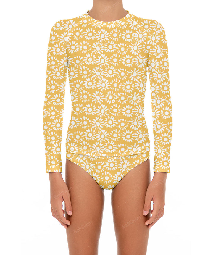 BSGS-RT03 Girl's Rash Guard Top