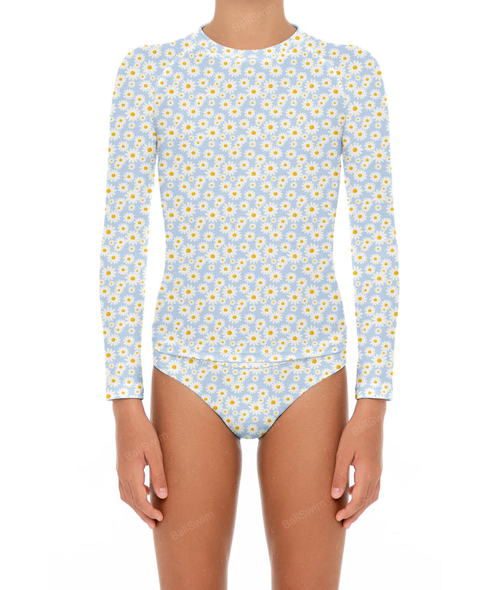 BSGS-RT03 Girl's Rash Guard Top